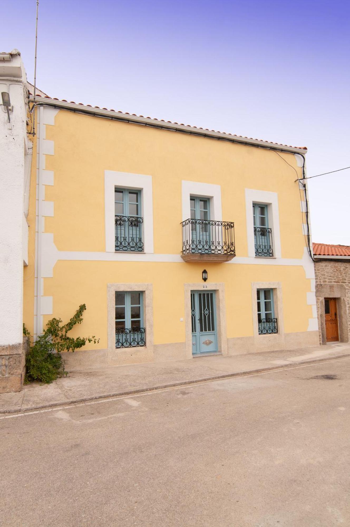 Casa Amarilla Arribes Villa Cerezal de Penahorcada Buitenkant foto